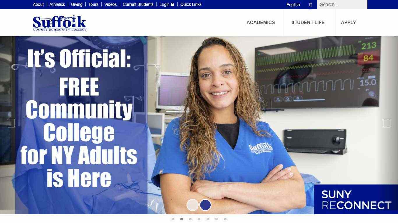 Suffolk County Community College - Home of the Sharks