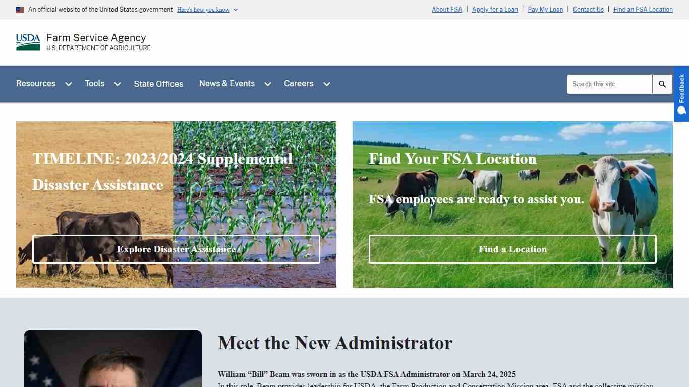 Farm Service Agency (FSA) | Farm Service Agency
